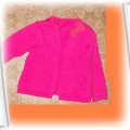 Różowy sweterek z kokardką
