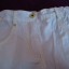 białe spodnie na lato 128cm