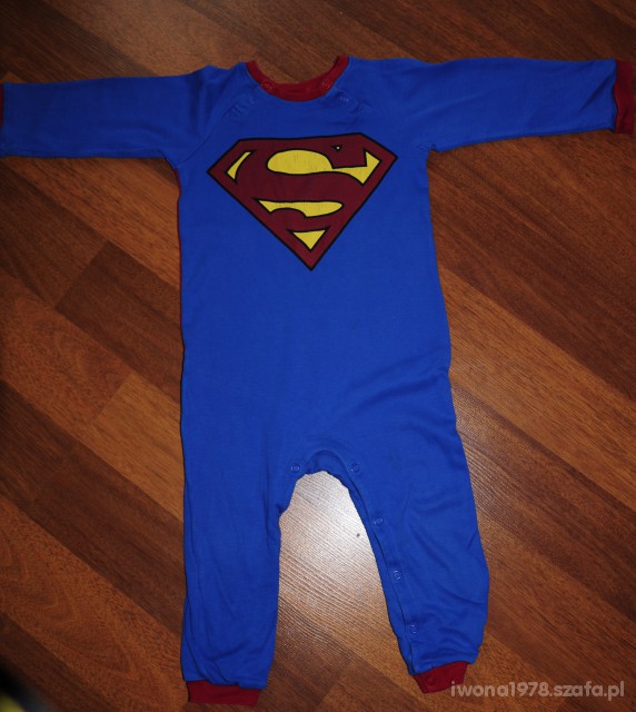 Piżama śpiochy Supermana HM rozm 86