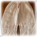 białe spodnie dresowe 128