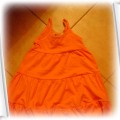 nowa pomarańczowa sukienka HM