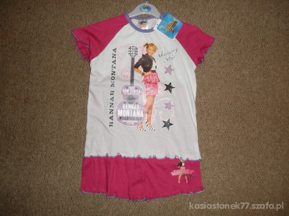 ekstra nowa piżamka Hannah Montana od 7 do 8lat
