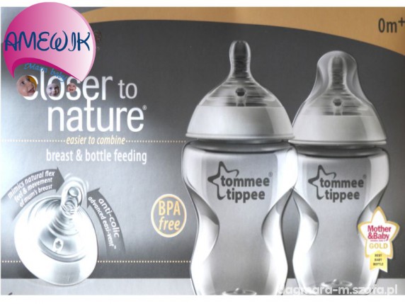 TOMMEE TIPPEE BUTELKA ANTYKOLKOWA 260ml podziałka