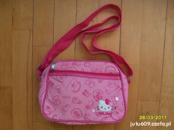 Hello Kitty torebka listonoszka Różowa