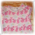 H&M bluzeczka króliczek krótki Hello Kitty 74