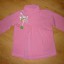 Golf różowy bluzeczka 98 pompony
