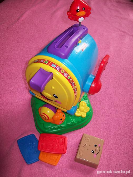 Muzyczna SKRZYNKA pocztowa FISHER PRICE