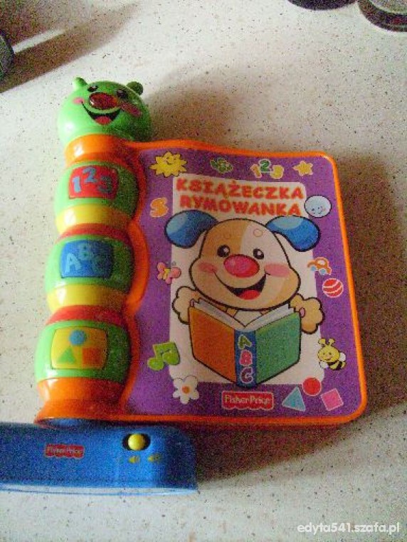 fisher price ksiażeczka rymowaneczka