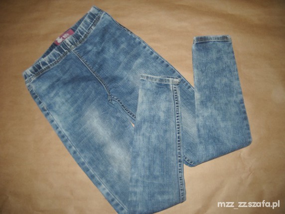 H and M rurki legginsy jeansy