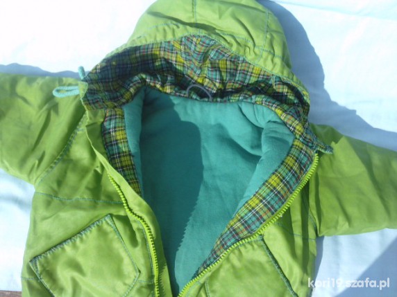 zielona kurteczka rozmiar 74
