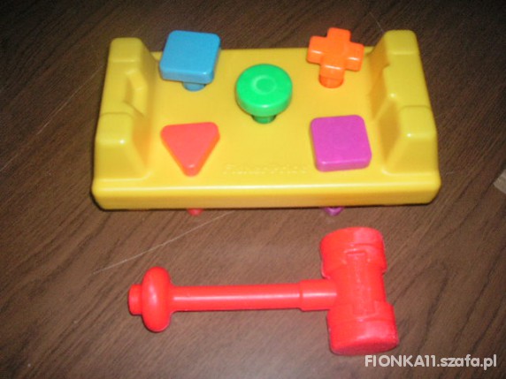 dwustronny przebijak fisher price