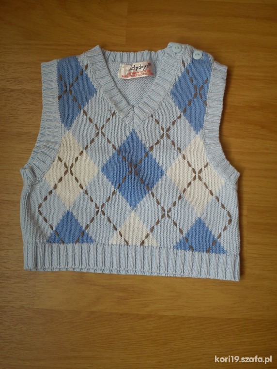 Niebieska kamizelka 74