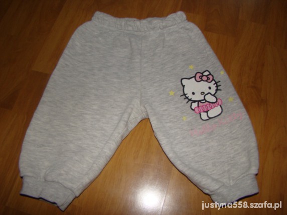 Spodnie dresowe Hello Kitty 80cm