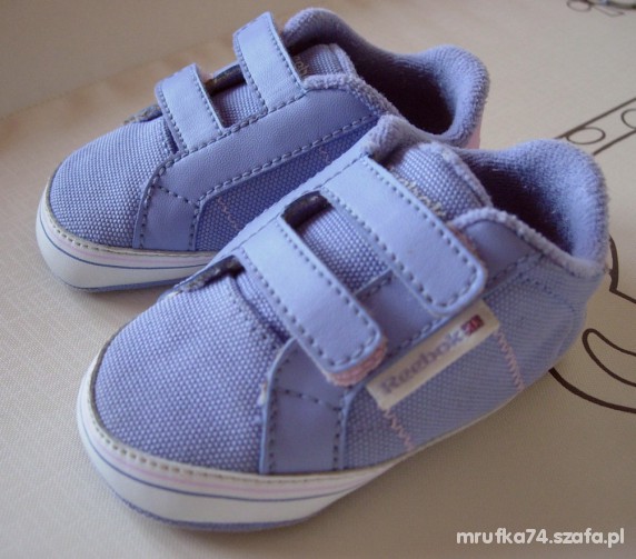 Reebok trampki z materiału rozmiar 18 i pół