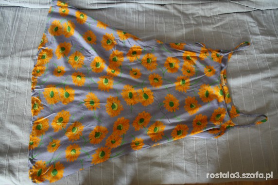 Tunika ciążowa w wesołe słoneczniki na lato