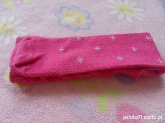 rozowe rajstopki 0 6m