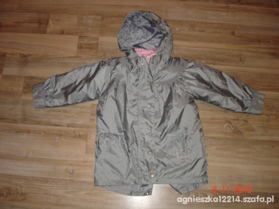 letnio jesienna jak nowa kurteczka płaszczyk 98
