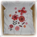 Cherokee lato 80 86 bluzeczka z kwiatkami