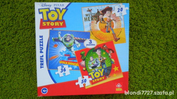 TOY STORY puzzle 3 układanki