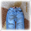 spodenki jeans H&M z serduszkami