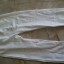 białe nowe legginsy 110