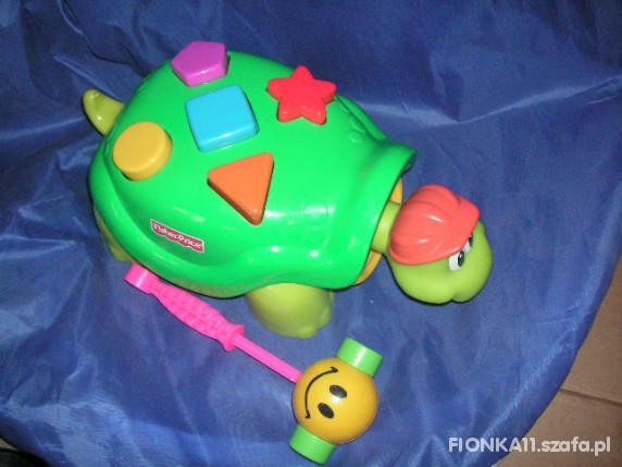 przebijak żółw fisher price