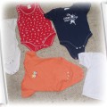 4 szt bodów i tshirt gratis 62 68