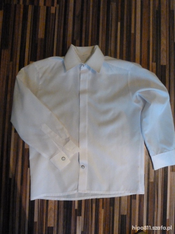 biała koszula 128 134