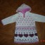 mini mode ciepla sweterkowa sukienka rozm 68 74