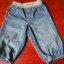 jeansowe spodnie rozm 68 cm