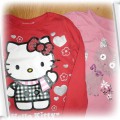 Hello Kitty i kotek bluzeczki 92 98