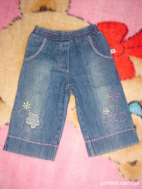Spodnie jeans r 6 9mcy