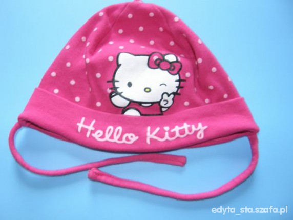 czapka H&M hello kitty rozm 86