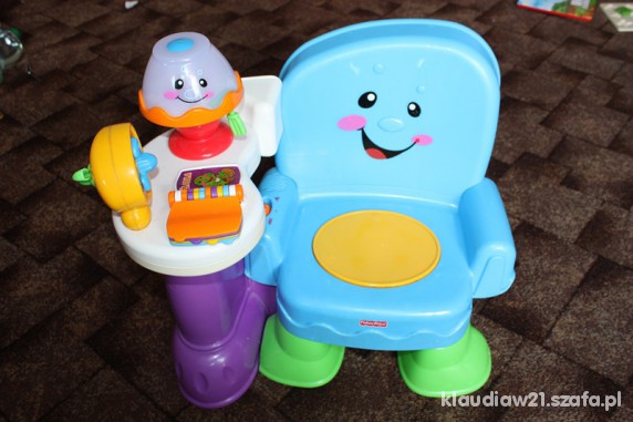 krzeselko uczydelko fisher price