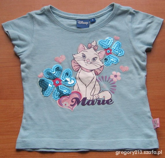 Disney bluzeczka z kotkiem