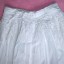 biała spódnica dla dziewczynki w wieku ok 7lat