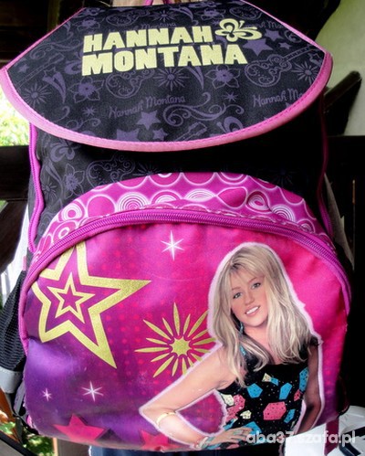 Plecak Szkolny Hannah Montana Ergo Tech