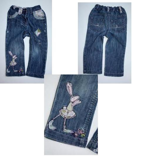 NEXT spodnie jeans latawiec 92