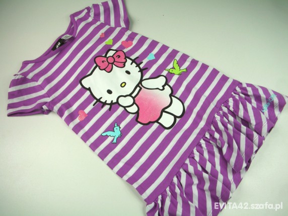 Sukienka Hello Kitty rozm 86 do 92 firmy H&M