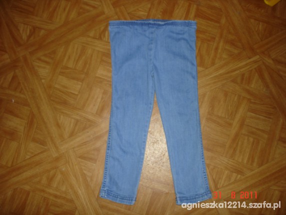 cherokee spodnie rurki legginsy jeansowe na 4 5lat