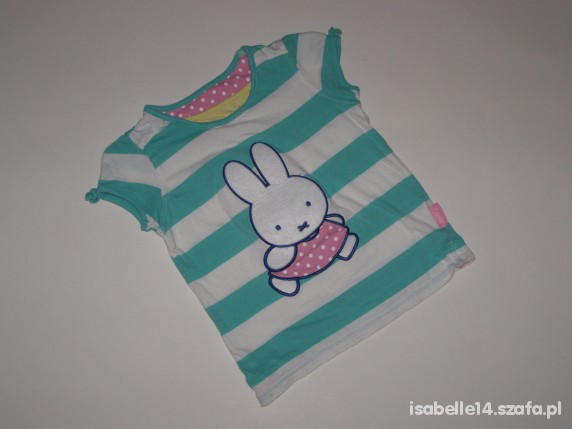 110 MIFFY BLUZKA TURKUSOWA W PASY