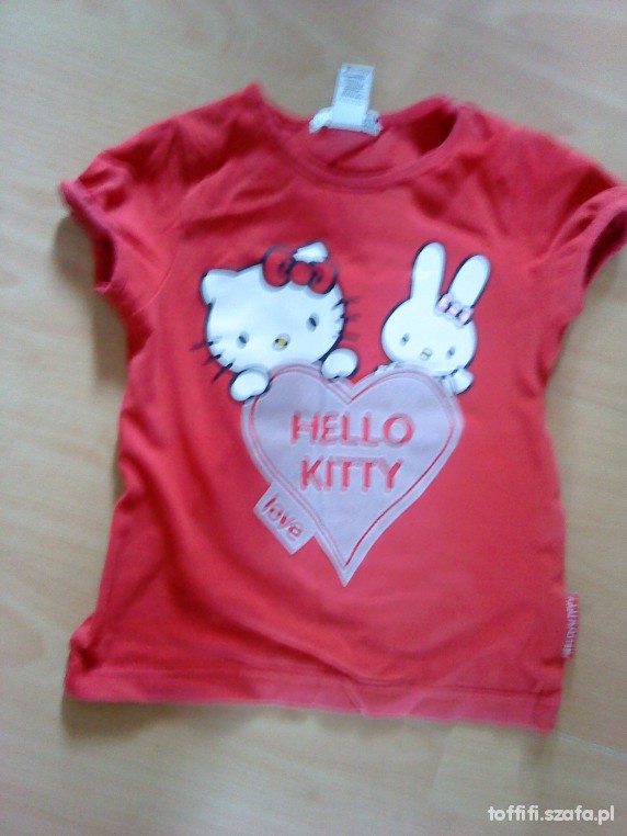 Hello kitty 2 3 latka bluzeczka