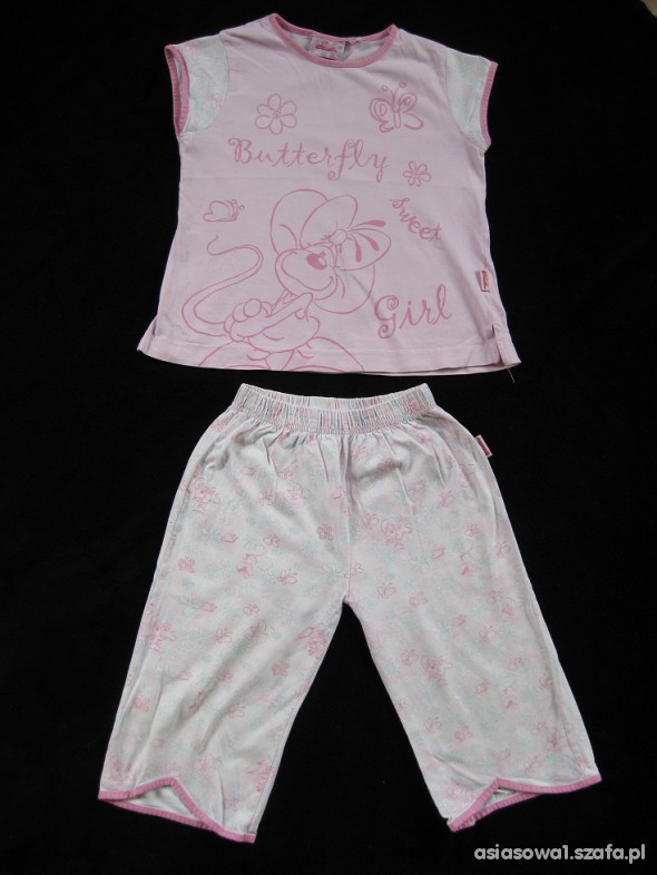 Różowa śliczna piżamka DIDDL 128
