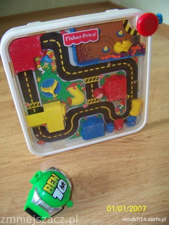 tabilca magnetyczna fisher price i ben10