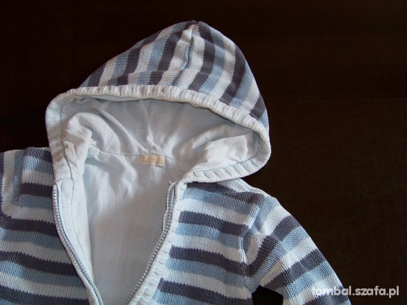 ŚLICZNA BLUZA W PASKI 98 SWETER