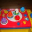 stolik edukacyjny z pojemnikiem fisher price