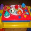 stolik edukacyjny z pojemnikiem fisher price