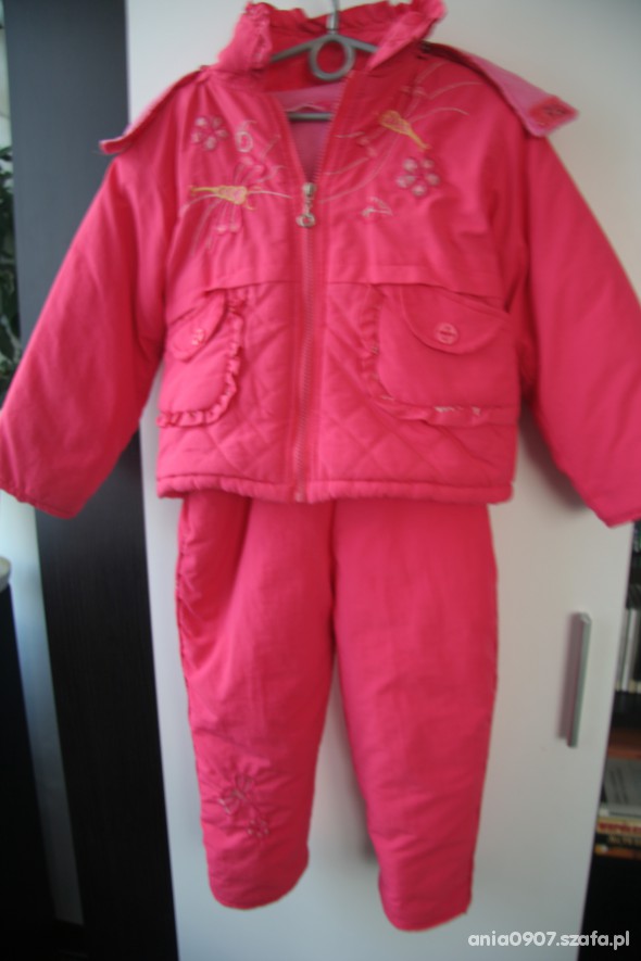 Kombinezon spodnie i kurtka na 3 latka