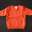 h&m sweterek jak nowy pomarańczowy 68