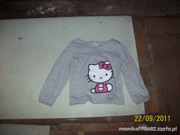 Bluzeczka z hello kitty